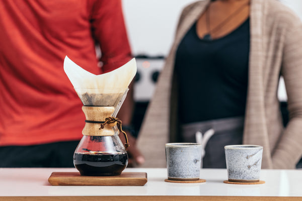 Chemex brewing method