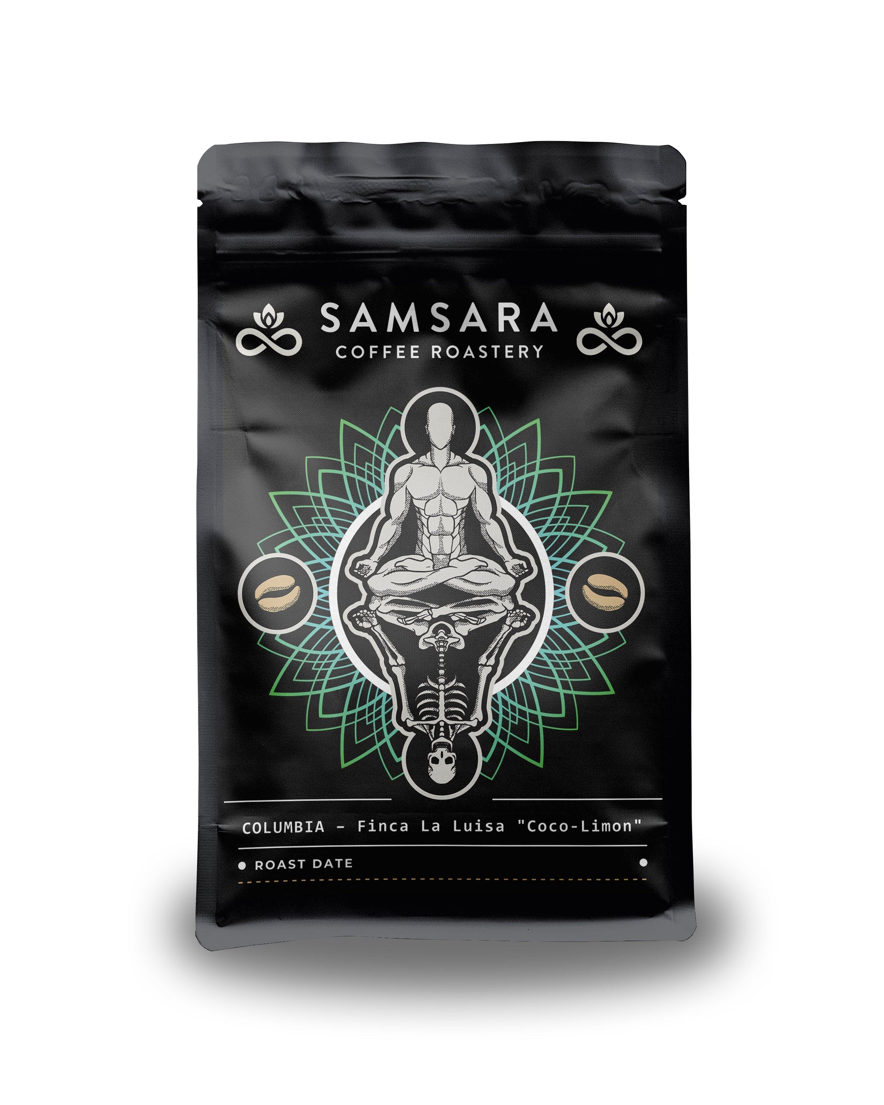 Cafea de specialitate Columbia Coco-Limón co-fermentată, prăjită de Samsara
