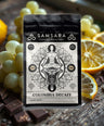 Compozitie cu note de degustare cafea decofeinizata Samsara Columbia: Ciocolata, Caramel si Fructe Uscate