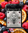 Compozitie artistica cafea Samsara Kenia Kaliluni cu fructe