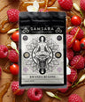 Compozitie cu note de degustare cafea Samsara Rwanda: Ceai Negru, Fructe Rosii si Flori